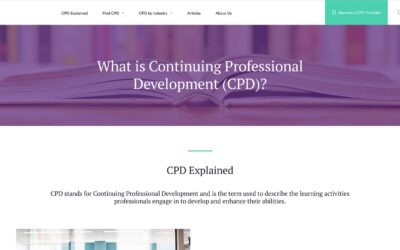 We are now CPD accredited and certified!