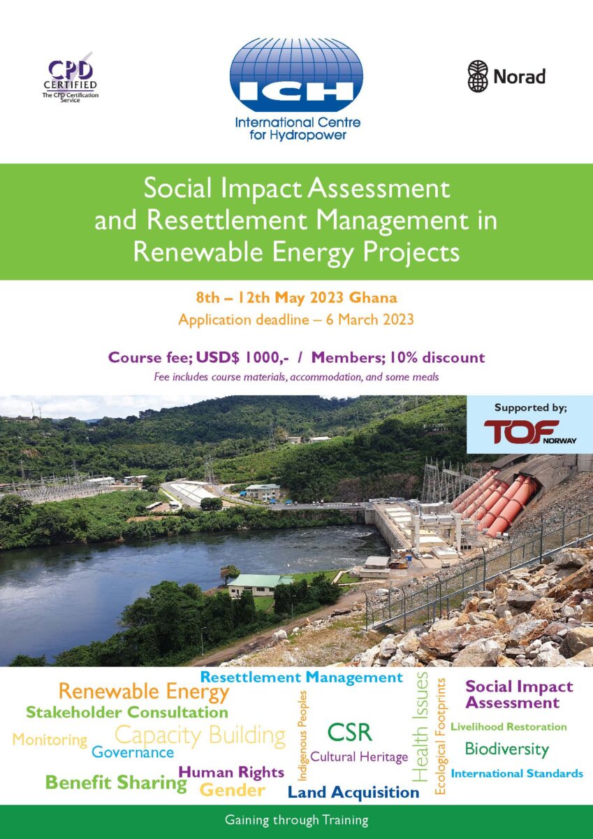 Social Impact Assessment and Resettlement Management in Renewable Energy Projects -AFRICA
